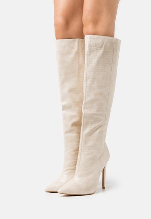 SONNY - Stivali alti - cream