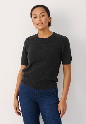 EVERLOTTA - T-shirt - bas - dark grey melange