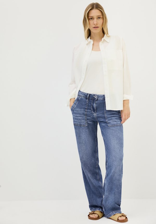 WIDE  - Jeans Straight Leg - blau