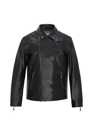 Chaqueta de cuero - black