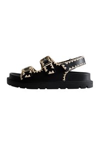 WHIPSTITCHED - Sandalias con plataforma - black