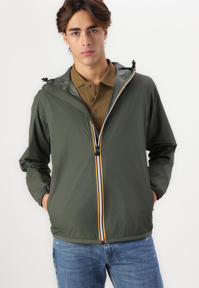 KAM KVSKV01 Veste De Pluie Imperméable Homme - Capuche Poches Zippées - Vert Ardoise 2XL à 8XL