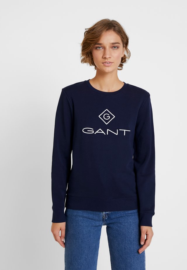 LOCK UP C-NECK - Sweatshirt - evening blue