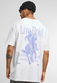 Mister Tee T-shirts med print - white