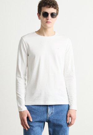 SLIM FIT - Långärmad tröja - bright white