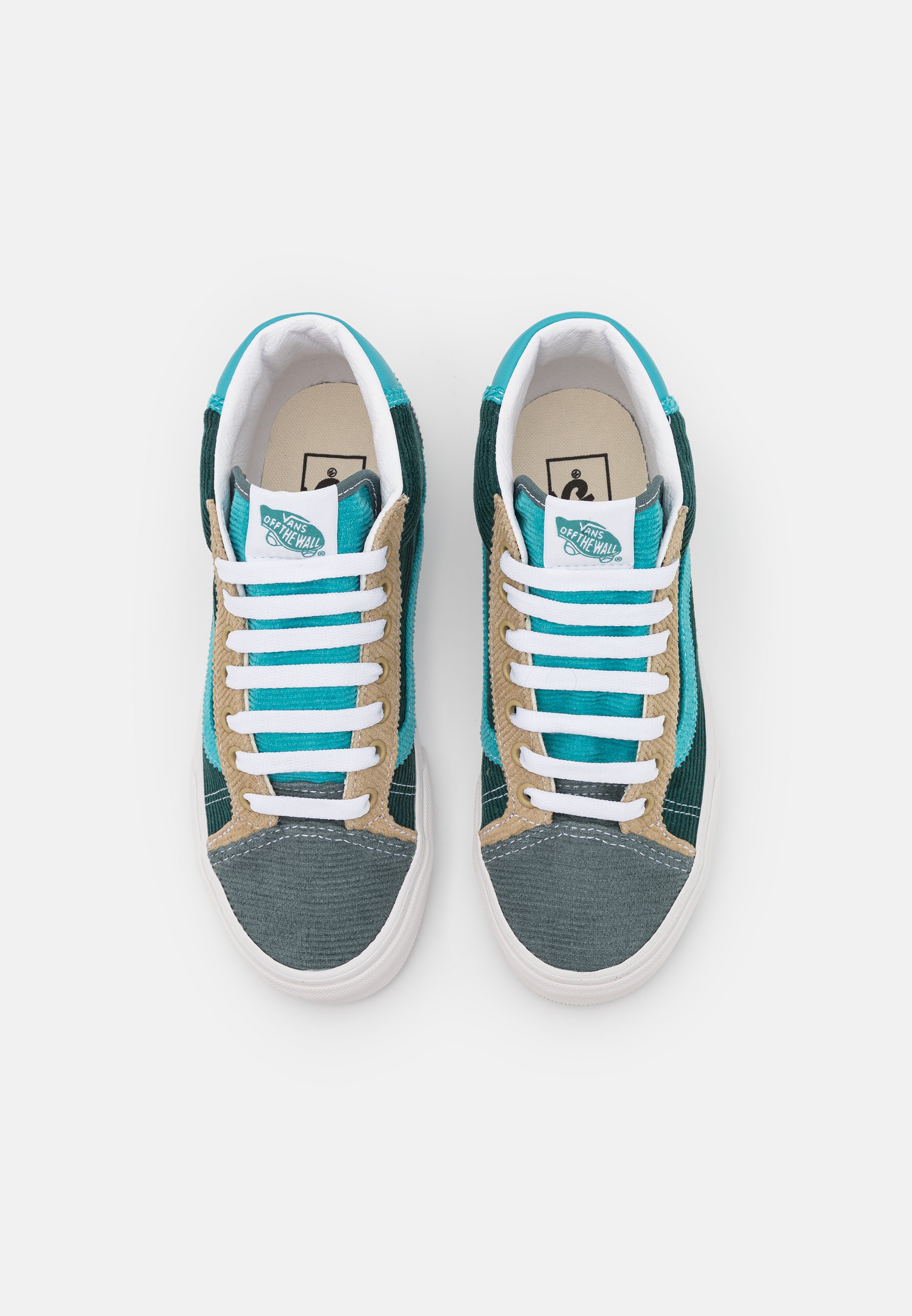 Vans MID SKOOL 37 UNISEX - Sneakers hoog - ponderosa pine/green/Donkergroen  - Zalando.nl