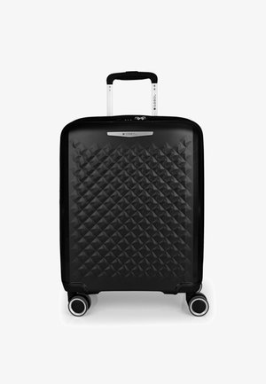 Gabol QUEENS 4 ROLLEN KABINENTROLLEY MIT DEHNFALTE - Bagage / koffer - black