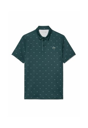 Lacoste, LACOSTE-POLO MC HOMME-DH4825-00 - Polo - vert blanc-te
