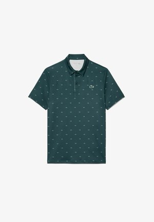 Lacoste, LACOSTE-POLO MC HOMME-DH4825-00 - Polo - vert blanc-te