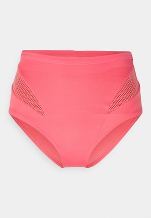 We Are We Wear ERI HIGH WAIST PANT - Bikini bottoms - strawberry