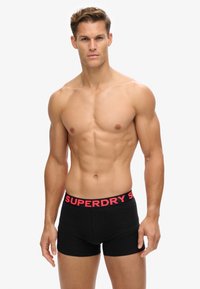 Superdry & Co 3ER PACK - LOGOBUND  - Calzoncillos - schwarz mehrfarbig