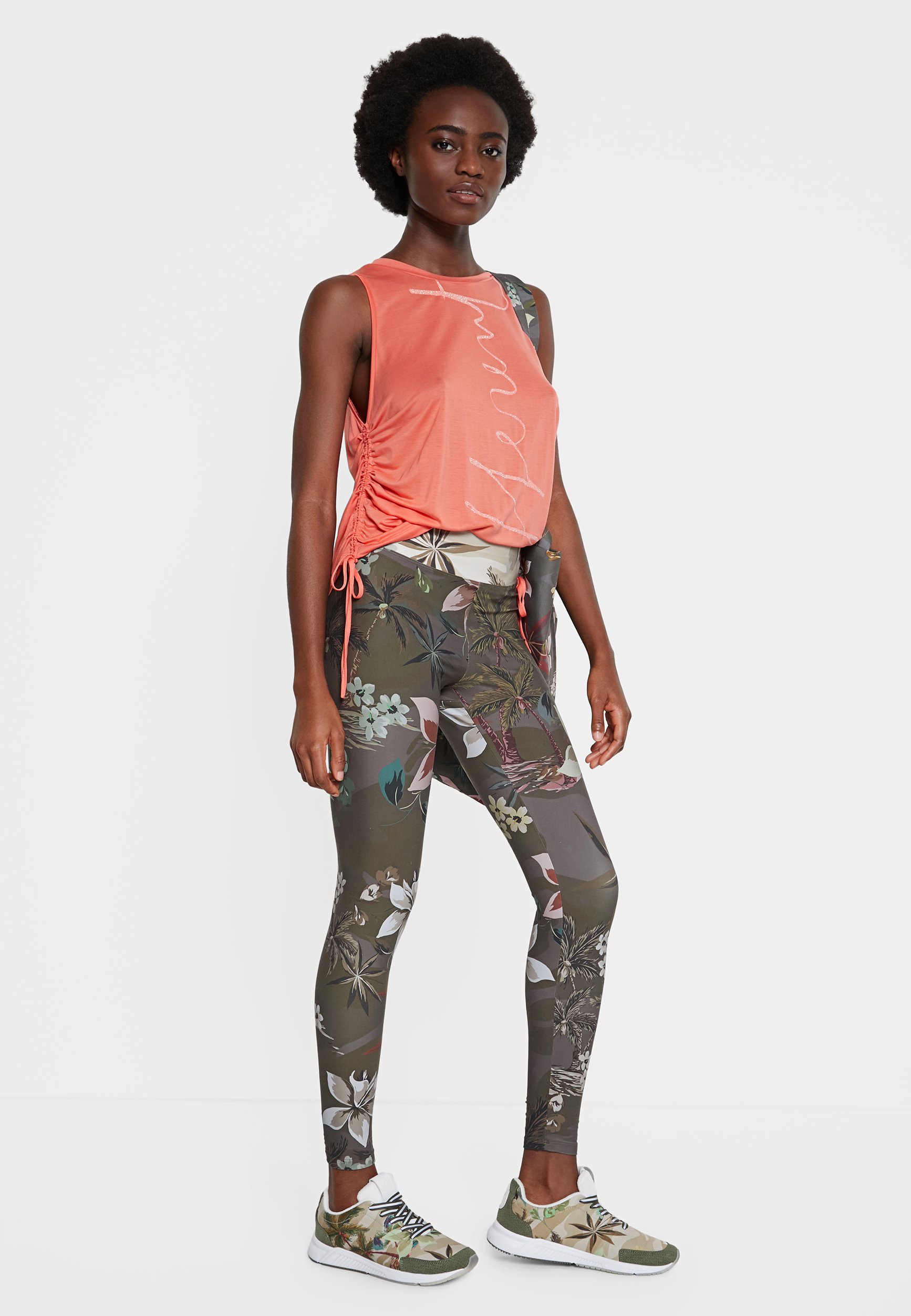 Desigual Leggings - green/verde - Zalando.it