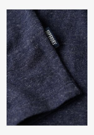 Superdry & Co VINTAGE LOGO - T-shirt basic - dark indigo blue marl