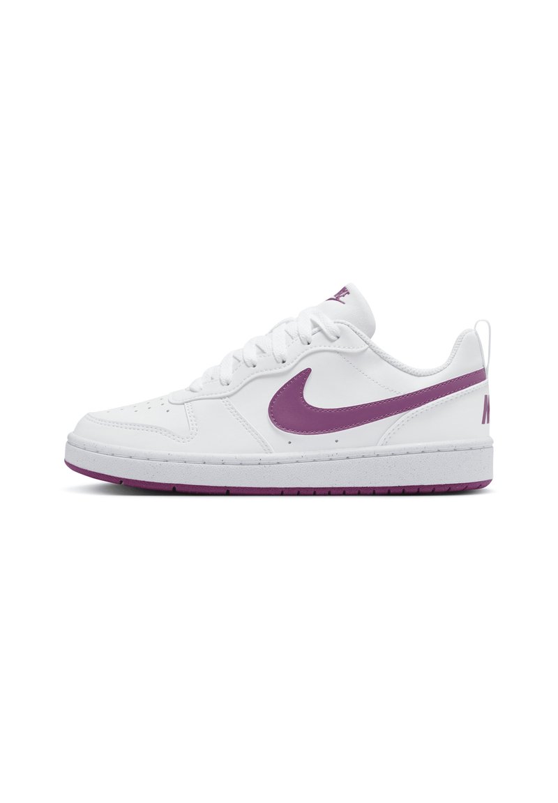 Nike Sportswear COURT BOROUGH LOW UNISEX - Sapatilhas - white hot fuchsia