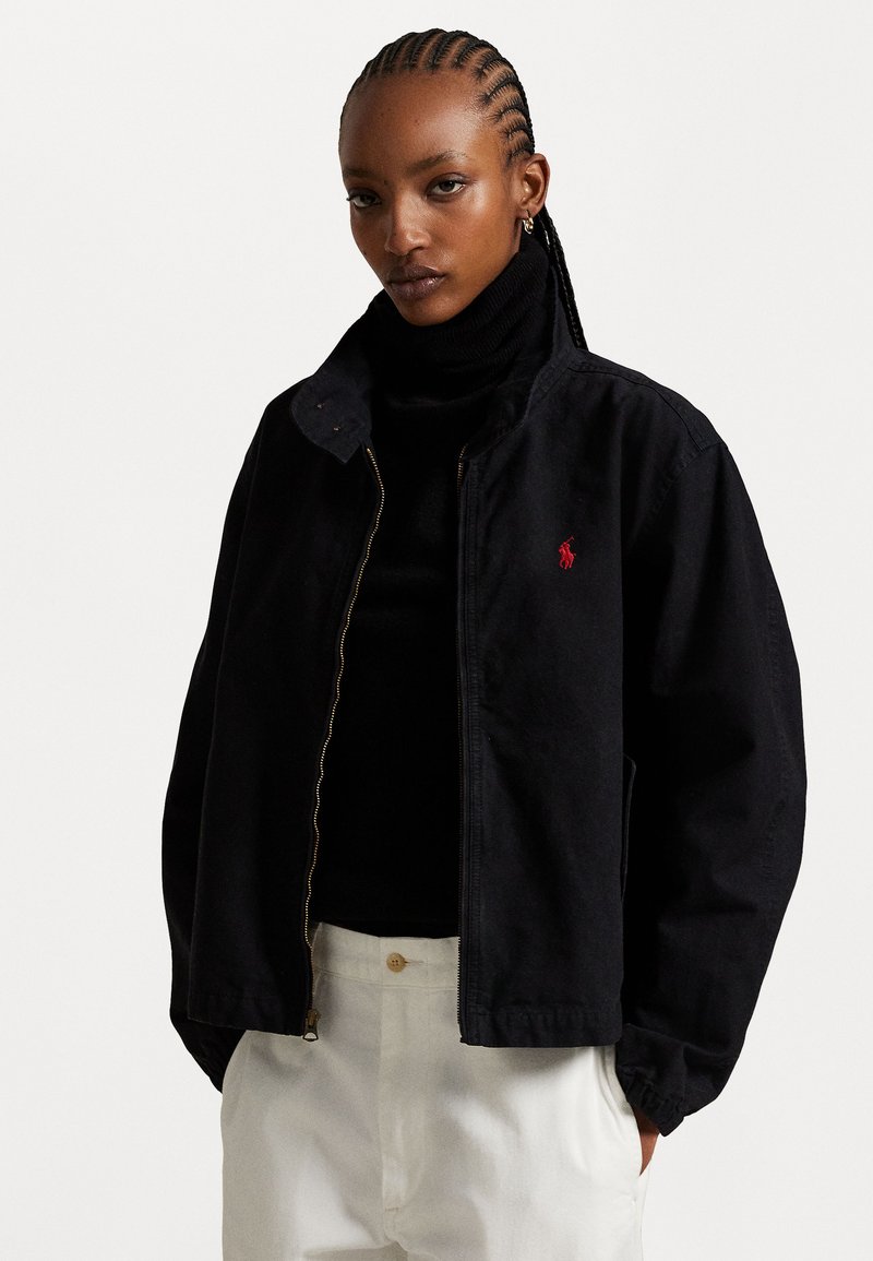 Polo Ralph Lauren - COTTON CANVAS JACKET - Leichte Jacke - black, Vergrößern