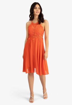 Robe de soirée - orange
