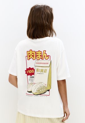 Print T-shirt - white