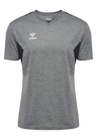 LAUTHENTIC - Sport T-shirt - grey melange