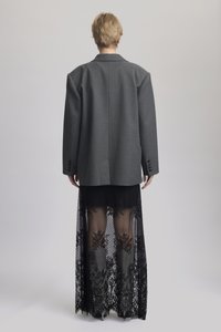Gestuz LAICA SKIRT - Saia comprida - black
