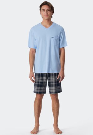 T-shirt De Nuit Homme Schiesser - Manches Courtes, Col Rond, En Coton, Confortable, Pour Pyjama Ou Détente