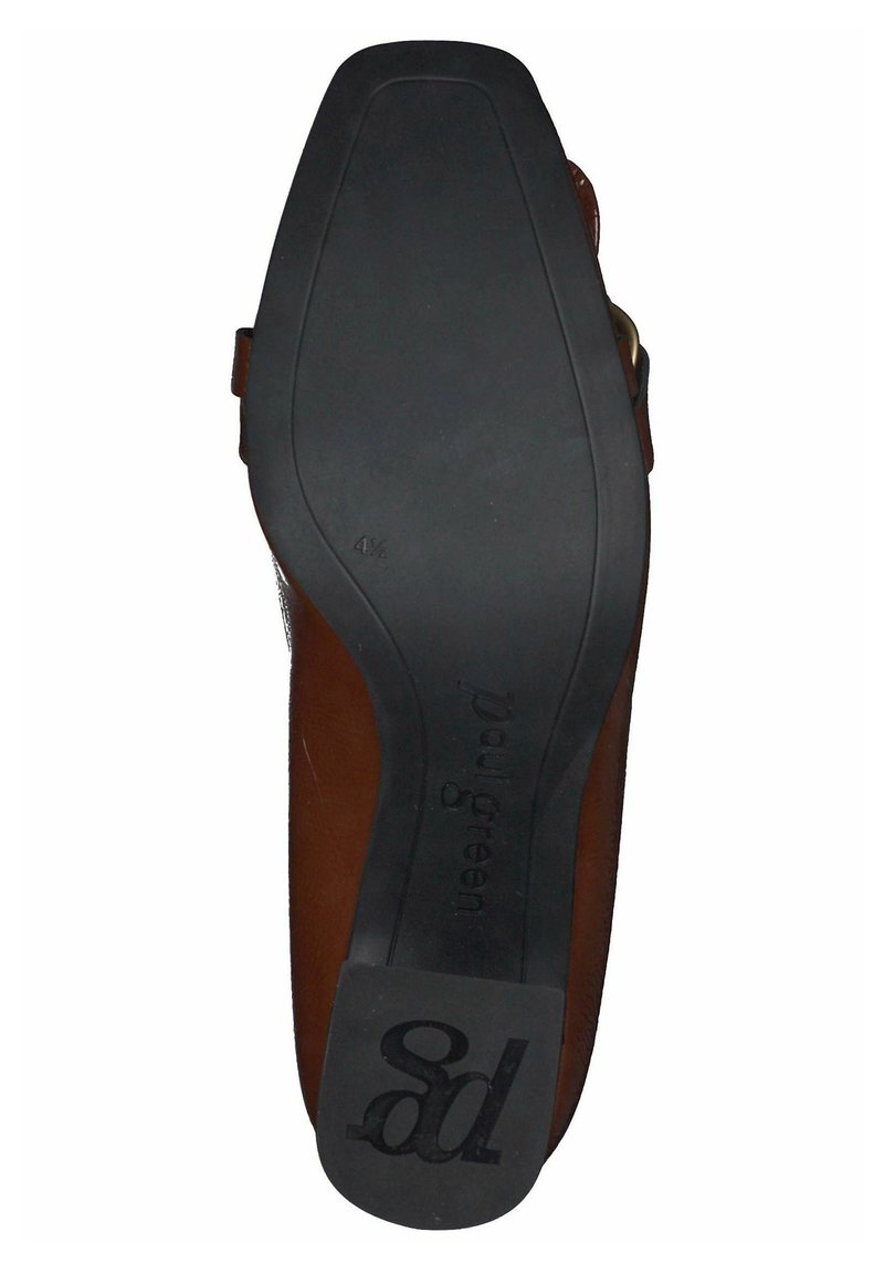 Damen Klassische Pumps | Paul Green Pumps mittelbraun/braun - FJ84106 Damen Klassische Pumps | Paul Green Pumps mittelbraun/braun - FJ84106