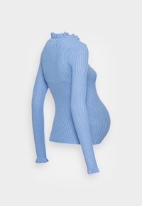 Pieces Maternity PMNEWRANDI BABYLOCK NECK - Camisola - vista blue