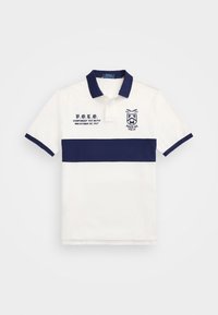 CLASSIC FIT GRAPHIC POLO SHIRT - Polo - white/newport navy