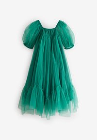 Next BOW DETAIL SPARKLE- REGULAR FIT - Kokteilikleit/peokleit - green