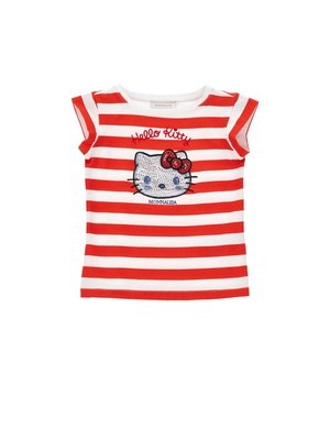 HELLO KITTY - Print T-shirt - bianco/rosso