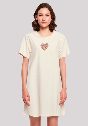 Jersey dress - whitesand