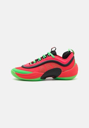 D.O.N. ISSUE 6 UNISEX - Košarkarski copati - lucid red/screaming green/core black