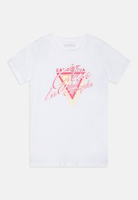 Guess - JUNIOR - Triko s potiskem - pure white Miniatura obrázku 1