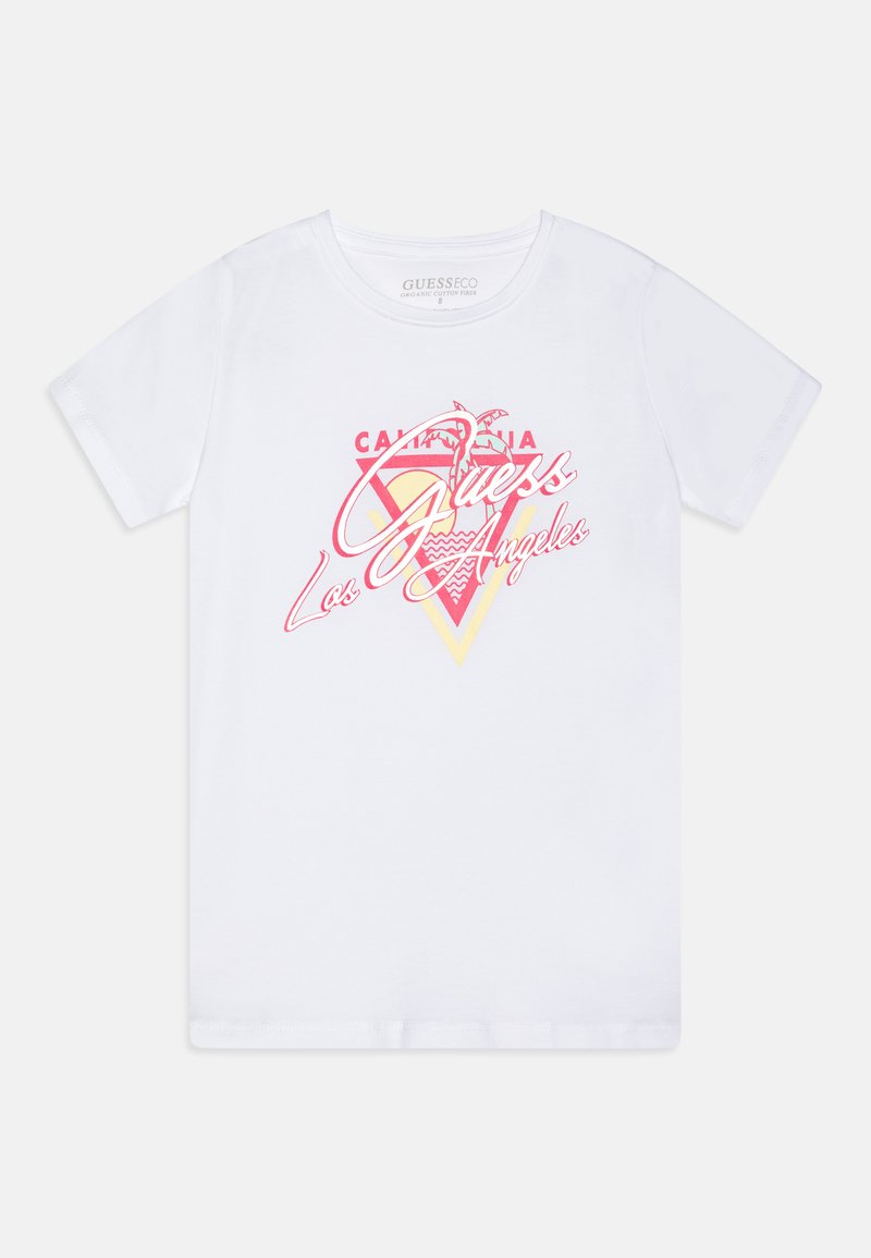 Guess - JUNIOR - Triko s potiskem - pure white, Zvětšit