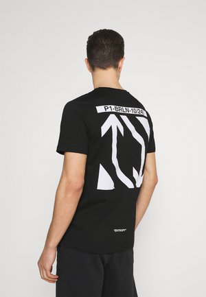 CHEST POCKET TEE - T-shirt imprimé - black