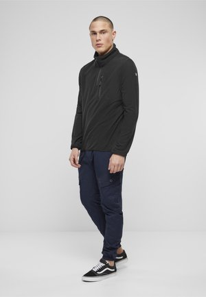 Brandit TROYER - Fleecejacke - black