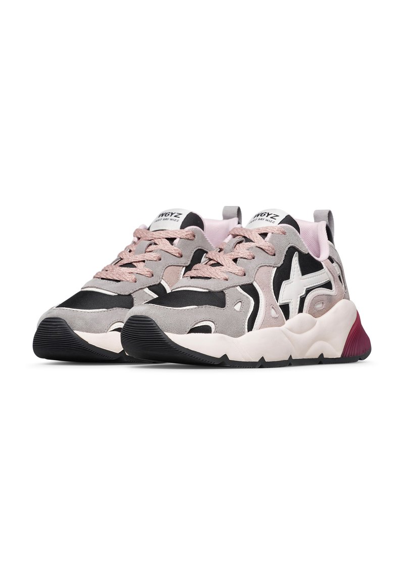 W6YZ Sneakers basse rose/grau/fuxia