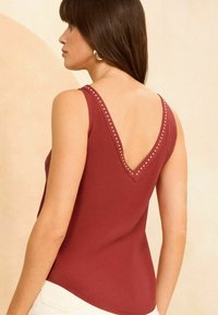 Love & Roses Top - red