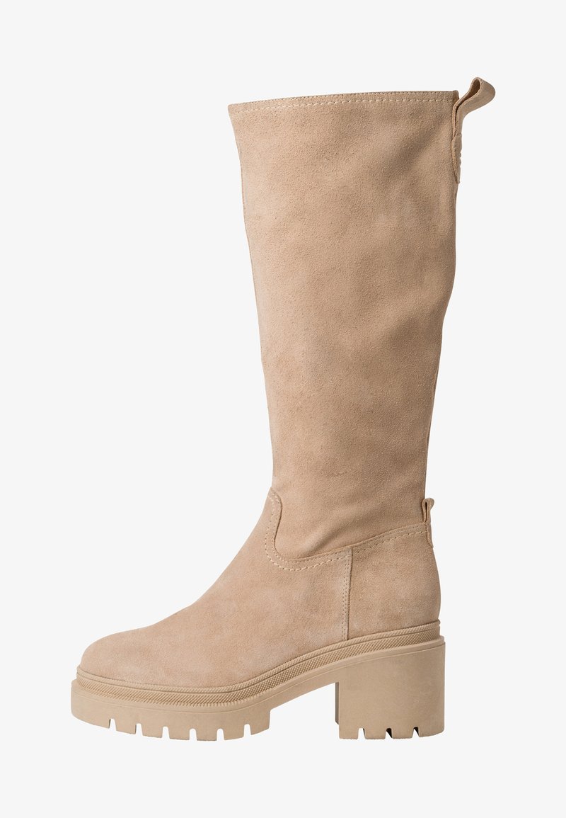 Tamaris Plat st vlar Cream Suede beige Zalando se tamaris-plat-st-vlar-cream-suede-beige-zalando-se