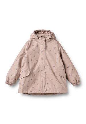 Wheat, THERMO RAIN JACKET RIKA UNISEX - Impermeable - dry rose flowers
