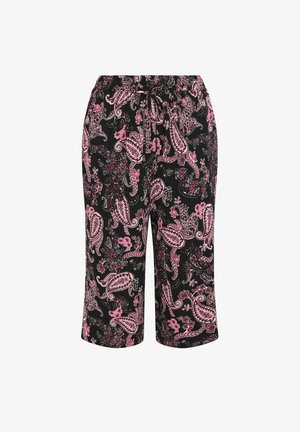 Yours Clothing, PLUS SIZE CROPPED TROUSERS - Pantalones - black