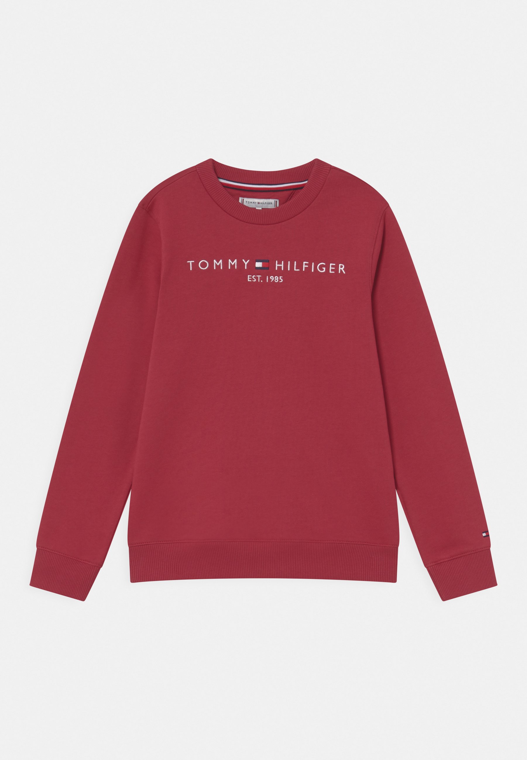 Tommy Hilfiger ESSENTIAL UNISEX - Felpa - cranberry crush/rosso - Zalando.it