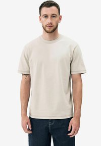 Next T-SHIRT. - T-shirt basic - putty contrast stitch