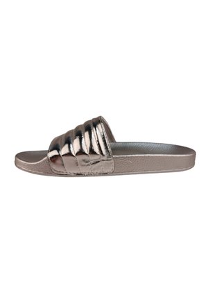 METALYS - Sandalias planas - plata