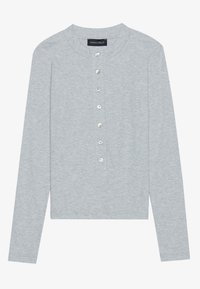 Top dugih rukava - mottled grey