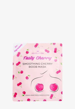 I HEART REVOLUTION TASTY CHERRY BOOB SHEET MASK - Gesichtsmaske - tasty cherry