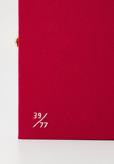 Olympia Le-Tan BOOK CLUTCH ITALIAN COOK BOOK - Clutches - bordeaux latim