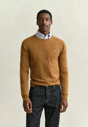 GANT, Strickpullover - caramel brown