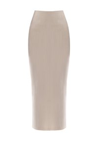 SASHA - Pouzdrová sukně - ecru