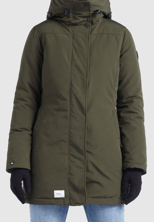 Wintermantel - olive