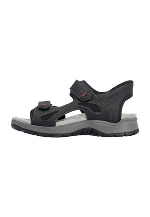 Rieker SCHUHE 26953 - Sandalias de senderismo - black combi